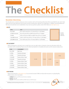 1415 BCA.Checklist.Ad.Spec_Sht.indd