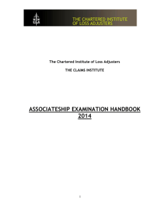 The Written Examinations Syllabi - CILA/The Chartered Institute of