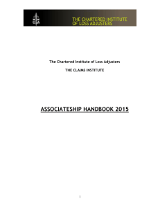 Associate - CILA/The Chartered Institute of Loss Adjusters