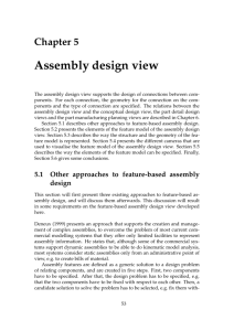 Assembly design view