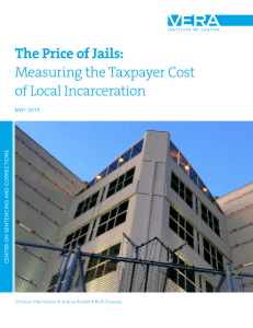 The Price of Jails - Vera Institute of Justice