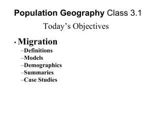 • Migration