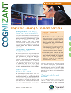 Cognizant Banking & Financial Services