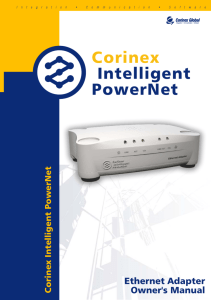 Corinex Intelligent PowerNet