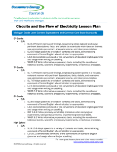Circuits and the Flow of Electricity Lesson Plan