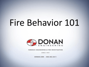 Fire Behavior 101