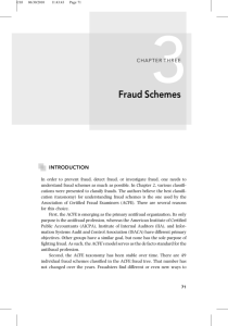Fraud Schemes - Manajemen Files Narotama
