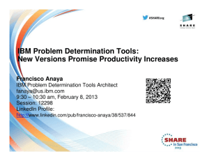 IBM Problem Determination Tools: New Versions Promise
