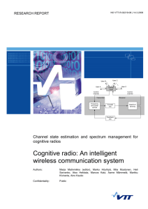 Cognitive radio