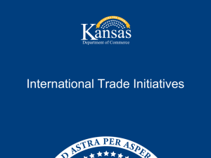 International Trade Initiatives Presentation