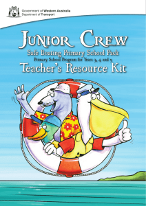 Junior Crew - Teacher's Resource Kit