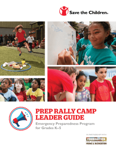 Prep Rally Camp Leader Guide
