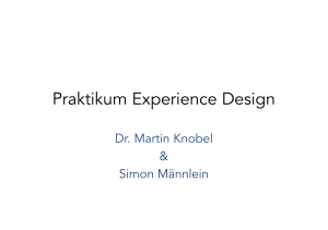 Praktikum Experience Design