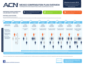 mexico compensation plan overview