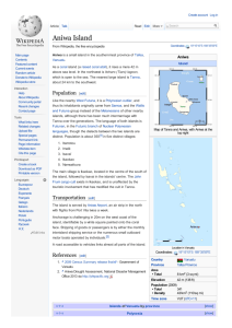 Aniwa Island - Wikipedia, the free encyclopedia