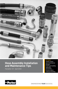 Hose Assembly Installation and Maintenance Tips