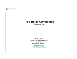 Top Retail Companies 9-2012