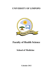 faculty of health sciences