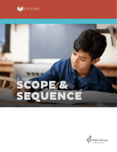 scope & sequence - Amazon Web Services