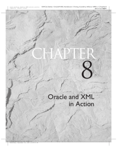 Oracle and XML in Action