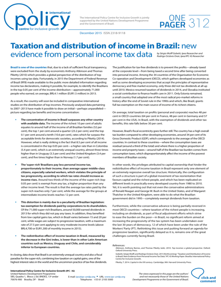 What Is Considered High Income In Brazil