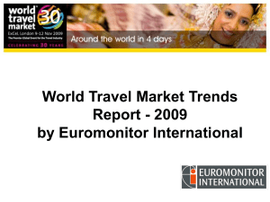 World Travel Market Trends Report