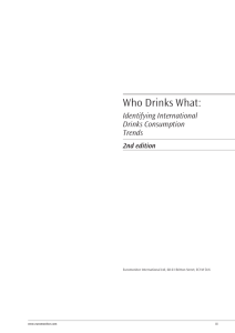 Who Drinks What - Euromonitor International