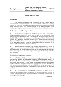 Buildings Department Practice Note for Authorized Persons