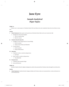 Jane Eyre - Dover Publications
