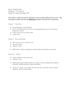 Exam 2 Study Guide Chapters 7, 9, 10, and 12 Karen M. Austin