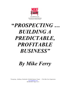 Prospecting - Mike Ferry