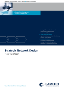 Strategic Network Design - Camelot Management Consultants AG