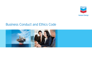 Business Conduct and Ethics Code
