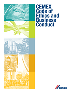 CEMEX Code of Ethics and Business Conduct