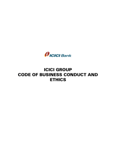 Group Code of Business Conduct and Ethics