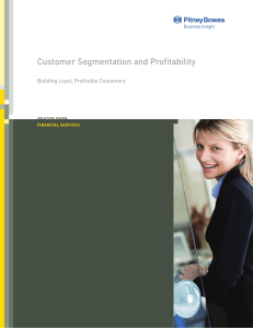 Customer Segmentation and Profitability