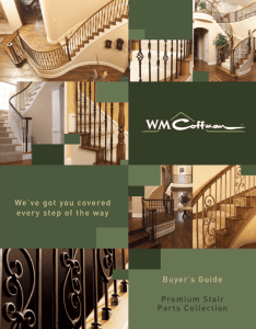 WM Coffman Premium Stair Parts Collection