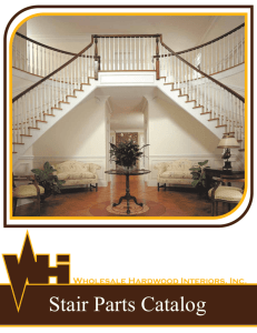 Stair Parts Catalog - Wholesale Hardwood Interiors