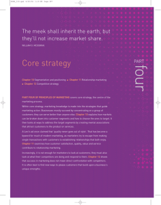Part Four Core strategy-Chapter Ten - Segmentation and - E-Book