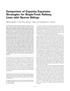 Comparison of Capacity Expansion Strategies for Single
