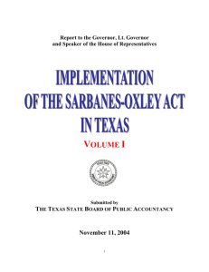 volume i - Texas State Board of Public Accountancy