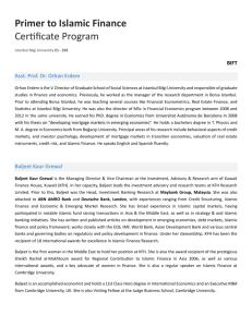 Primer to Islamic Finance