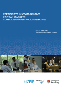 certificate in comparative capital markets