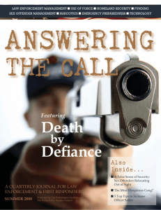 Death Defiance - The Police Policy Studies Council