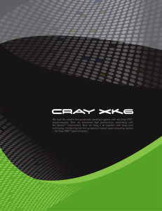 Cray XK6 Brochure