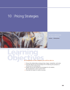 10 Pricing Strategies