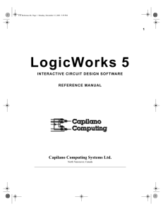 LogicWorks 5 Referen..