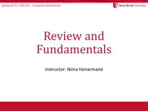 Review and Fundamentals - Performance