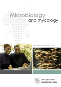 Microbiology and Mycology - OER@AVU