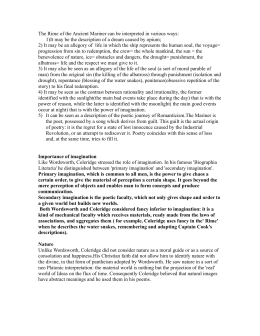 College Essay Papers The Rime Of The Ancient Mariner Can Be Interpreted In Various Ways High School Application Essay Samples also Example Of A Good Thesis Statement For An Essay The Rime Of The Ancient Mariner Interpretations For The Debate English Essay Speech